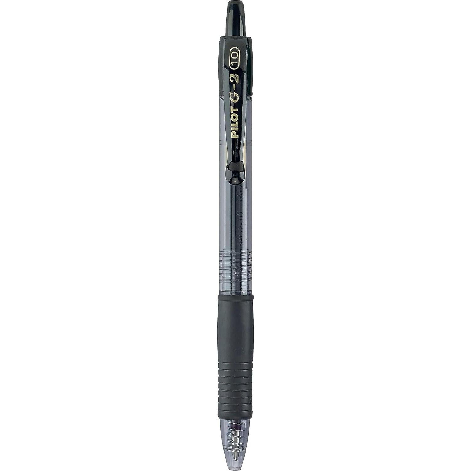 Bolígrafo Gel Pilot G2 Retráctil 1.0 mm Tinta Negra 36 Unidades