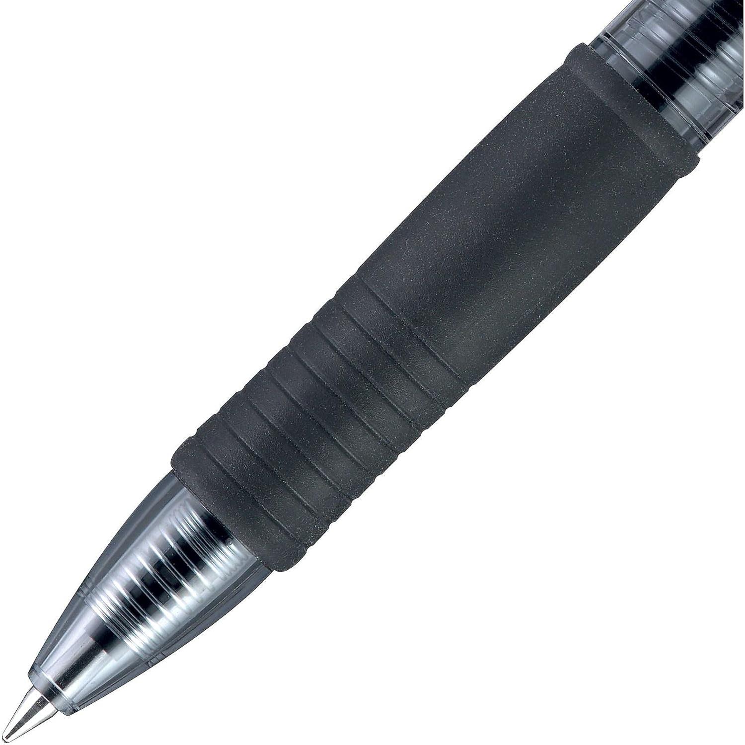Bolígrafo Gel Pilot G2 Retráctil 1.0 mm Tinta Negra 36 Unidades