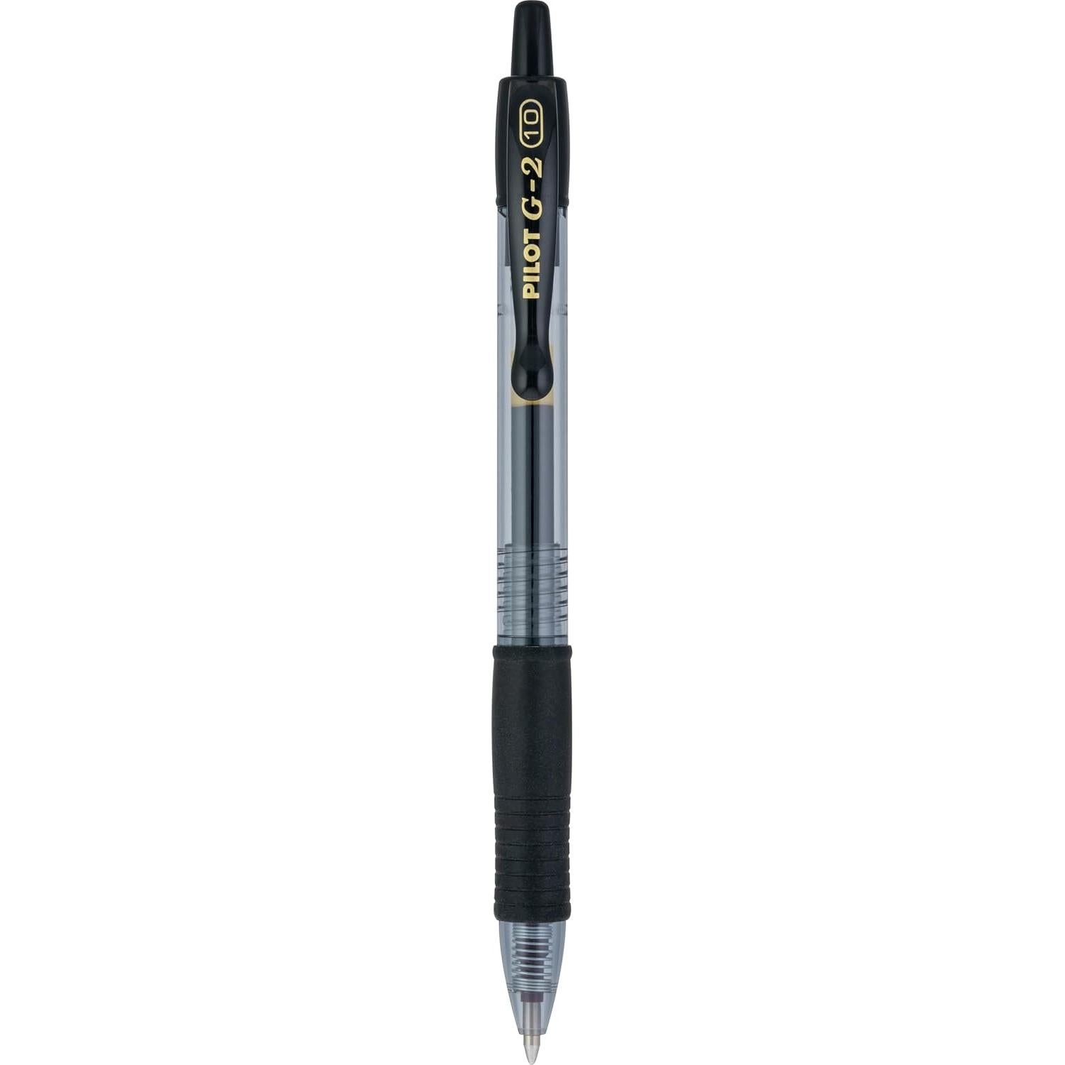Bolígrafo Gel Pilot G2 Retráctil 1.0 mm Tinta Negra 36 Unidades