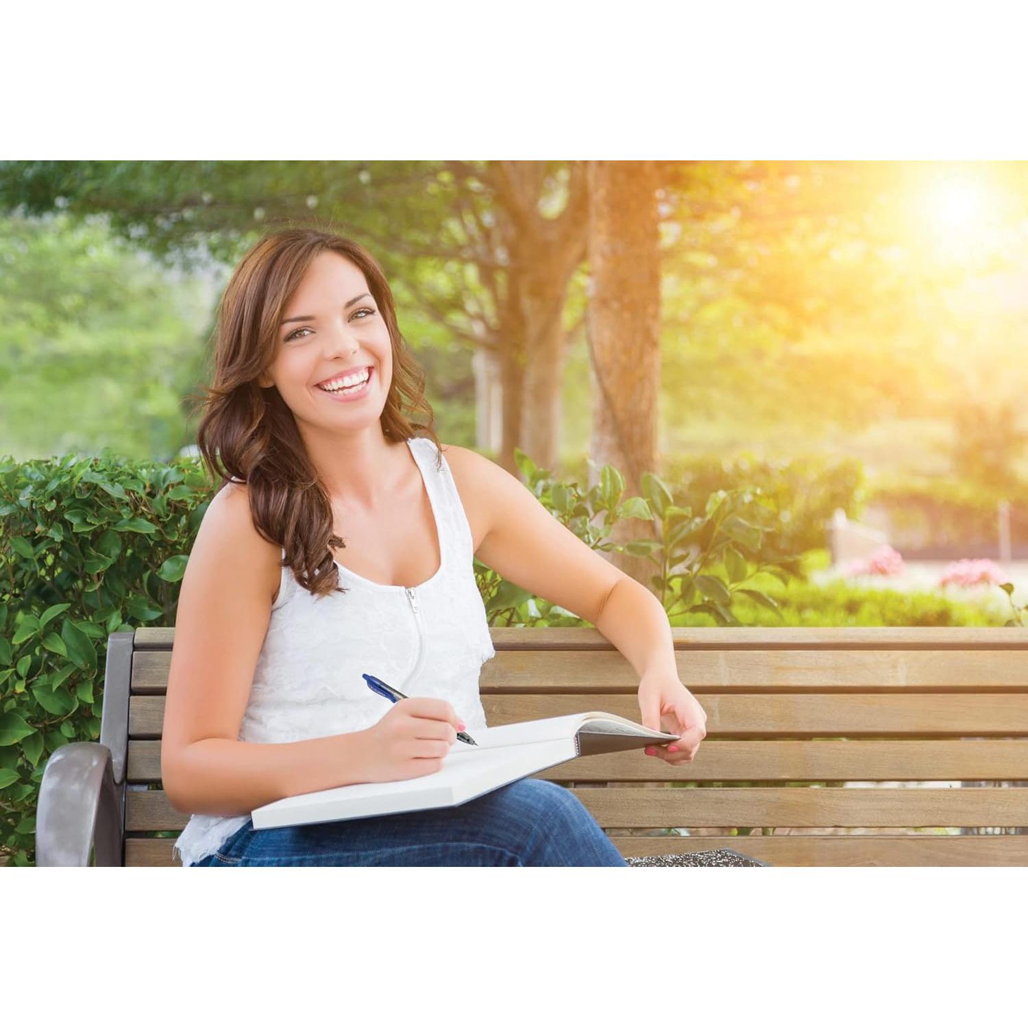 Bolígrafos de Gel Pilot G2, Punta Fina 0.7 mm, Azul, Paquete de 14