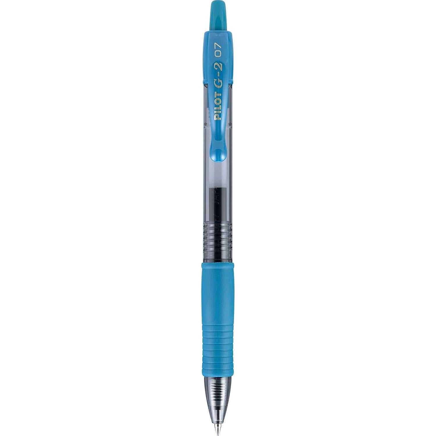 Bolígrafos de Gel Pilot G2, Punta Fina 0.7 mm, 36 Colores