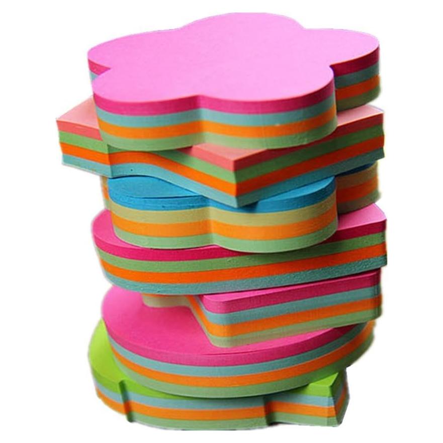 Notas Adhesivas Creativas Funny Live 6 Pads 100 Hojas 7.62cm