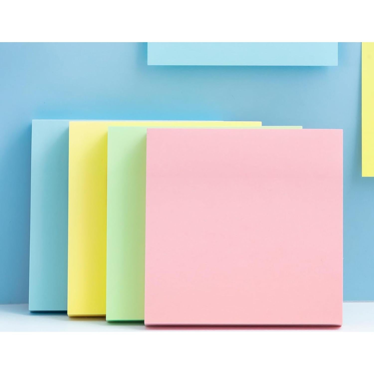 Notas Adhesivas M&G 3x3" 4 Colores Brillantes 400 Hojas