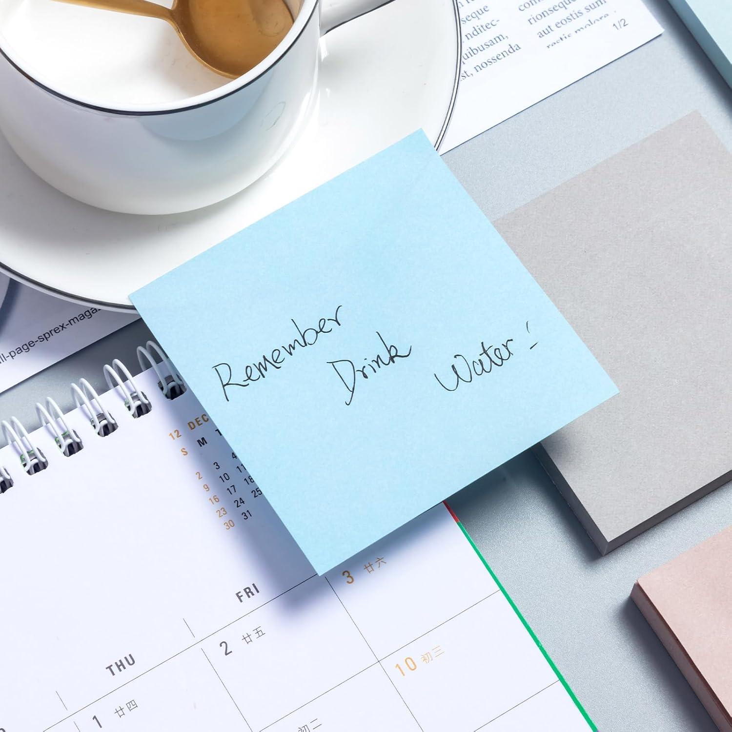 Notas Adhesivas M&G 3x3" 4 Colores Brillantes 400 Hojas