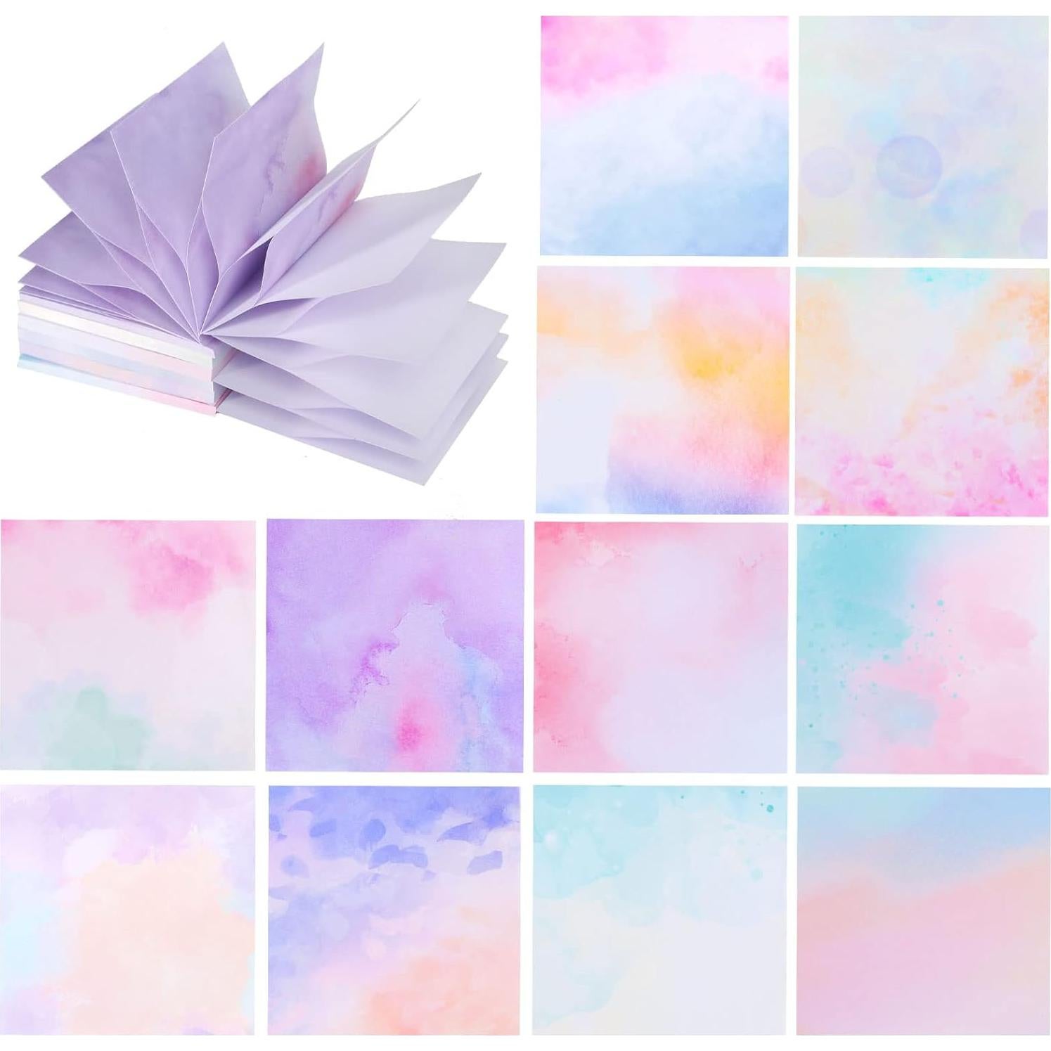 Notas Adhesivas Emergentes FASBET 7.5x7.5 cm 12 Pads Multicolor