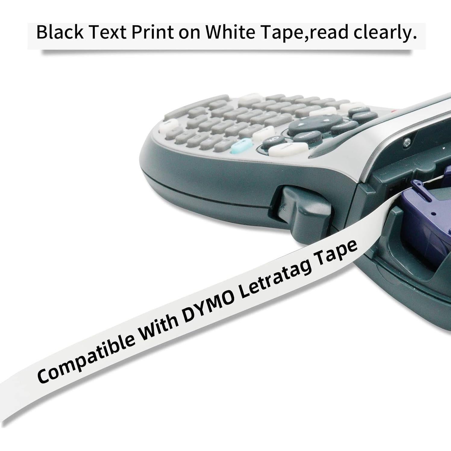 3 Recargas de Etiquetas de Papel HOCALORT para Dymo LetraTag