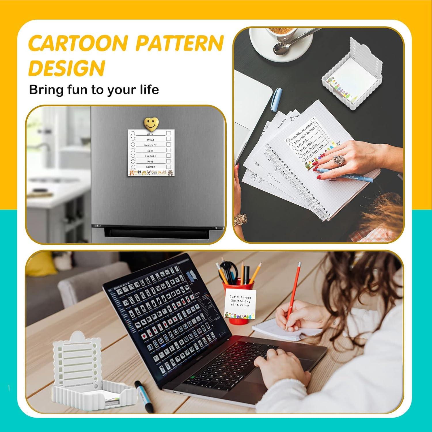 Soporte para Notas Adhesivas Litacimi Blanco Compacto