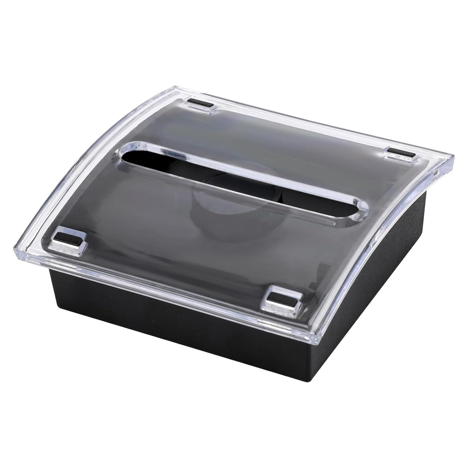 Dispensador de Notas Adhesivas AUECOOME Transparente 10.5x10.5cm