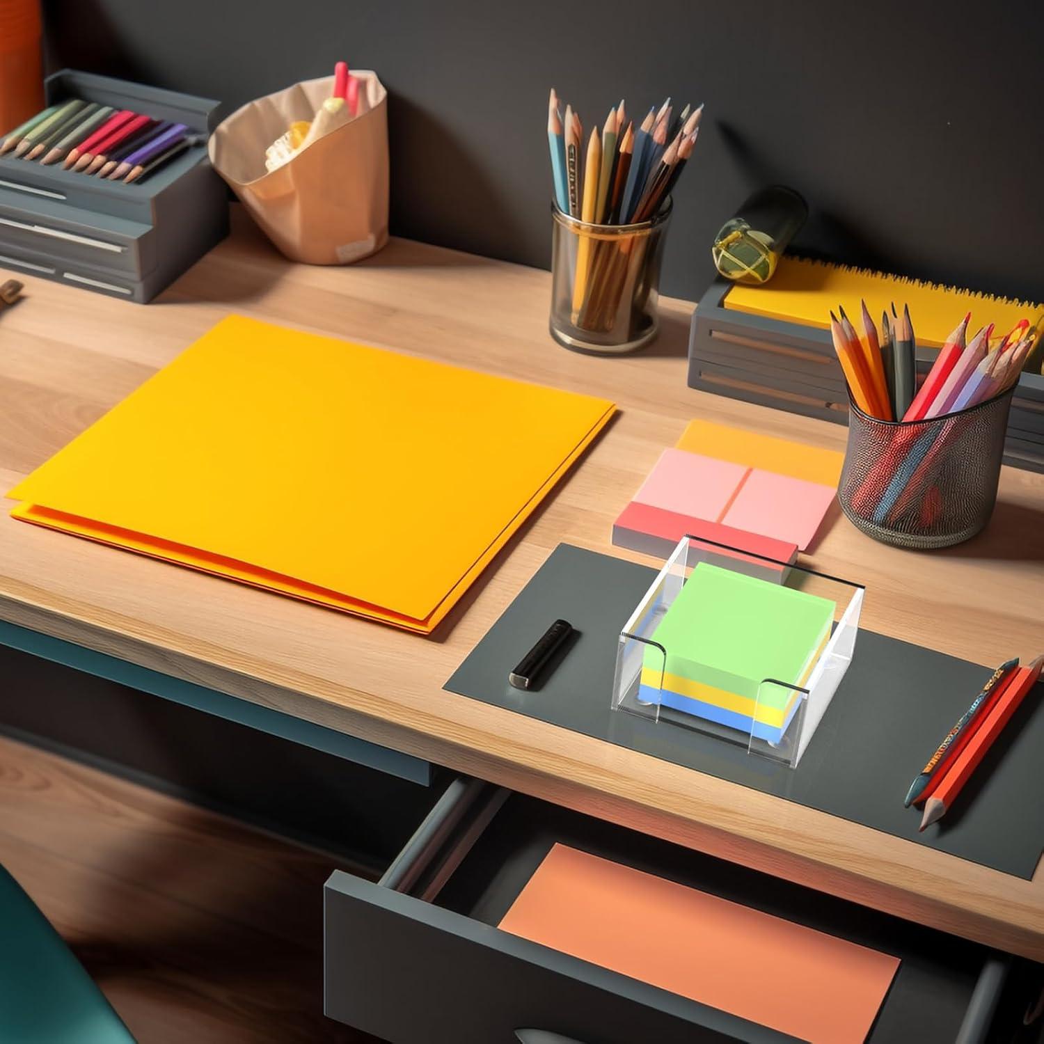 Soporte Acrílico para Notas Adhesivas GVPIPYS 8.51x8.51 cm