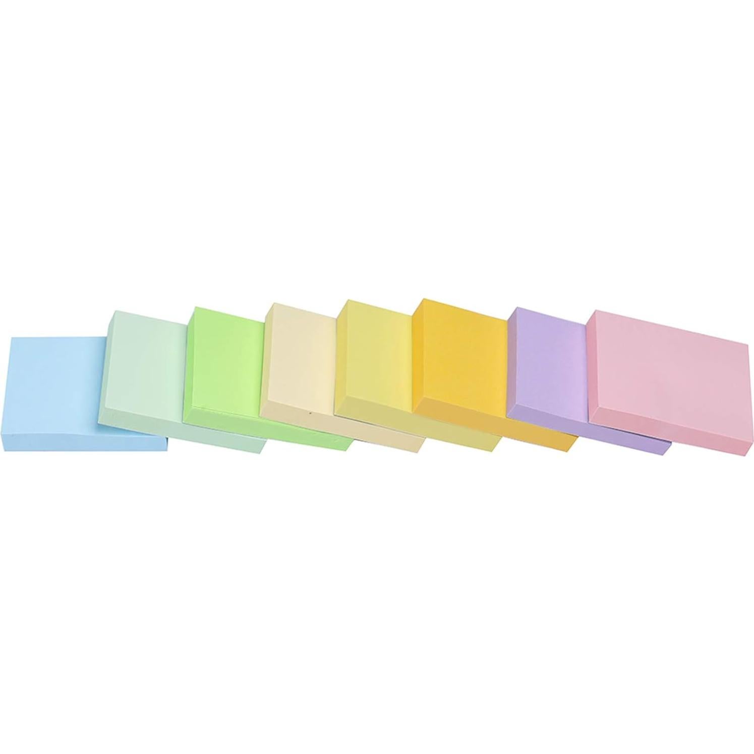 Notas Adhesivas Vanpad 3.81x5.08 cm, 24 Paquetes de Colores