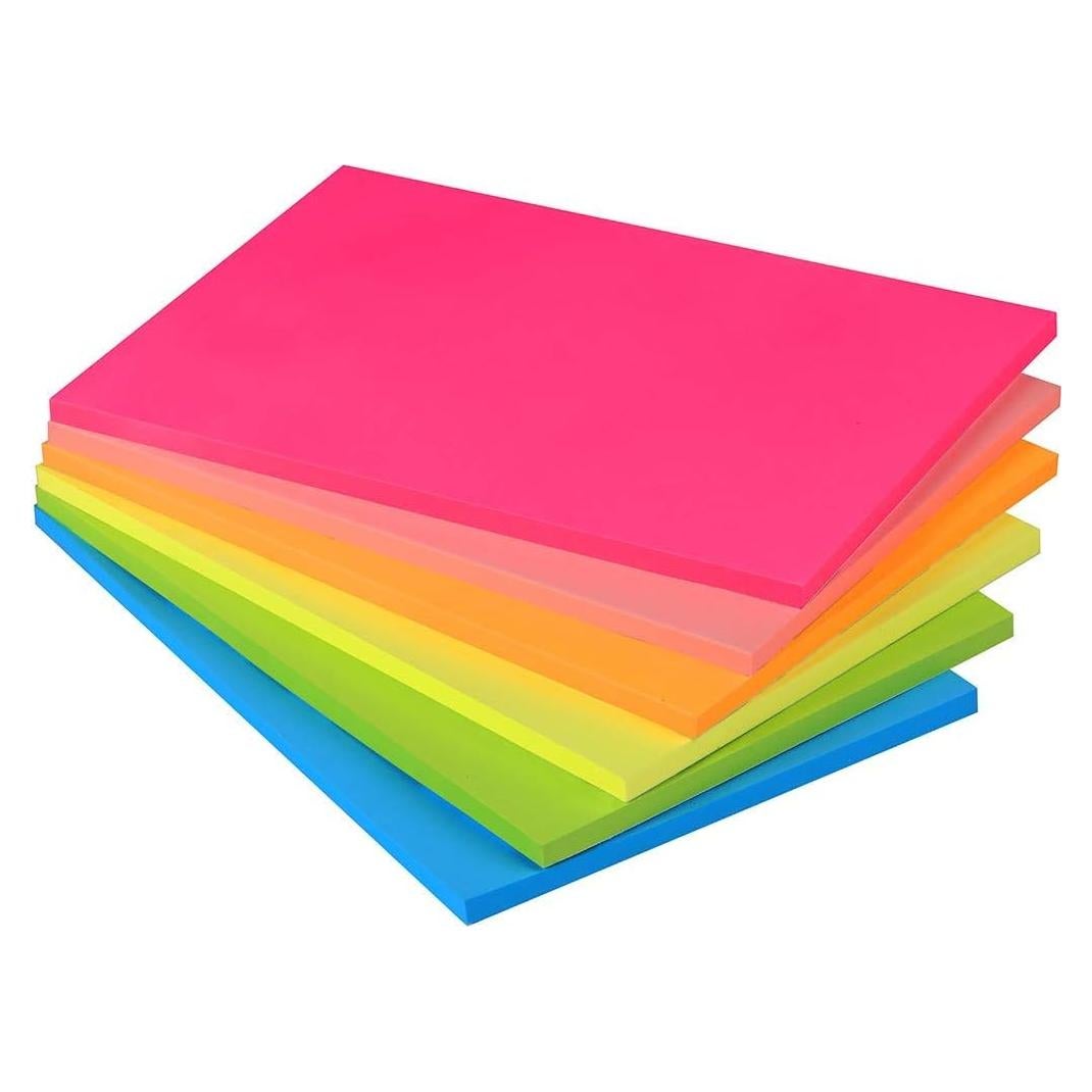 Notas Adhesivas Vanpad 10x15 cm 6 Blocs Coloridos