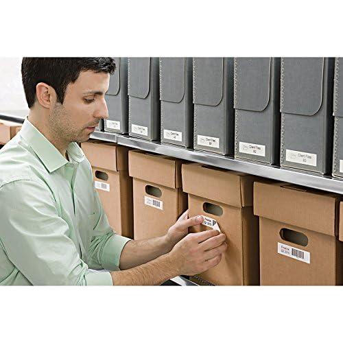 Cinta de Etiquetado DYMO D1 1.9 cm x 7 m Negra sobre Blanca