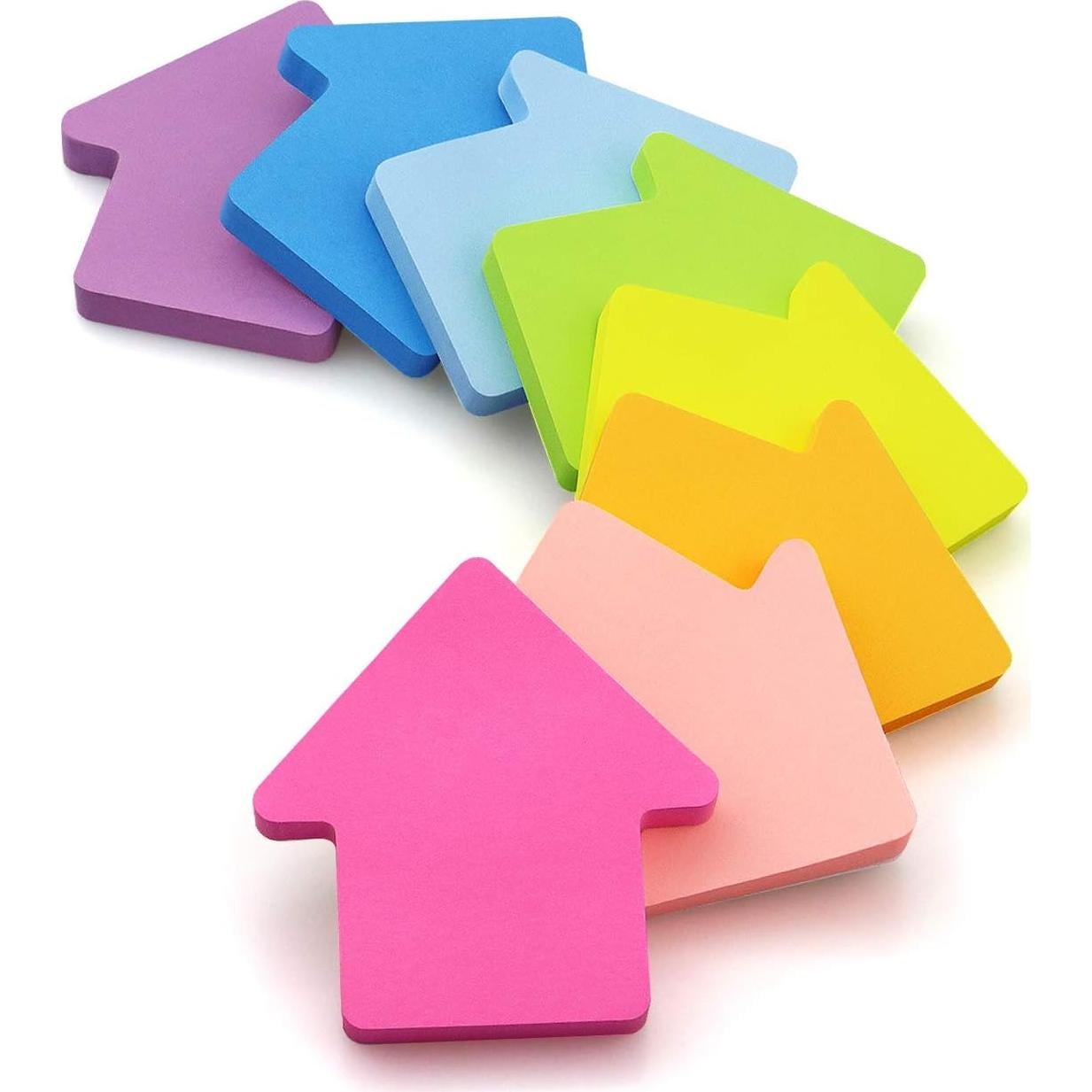 Notas Adhesivas en Flecha SIMONA 8 Colores Brillantes 75 Hojas