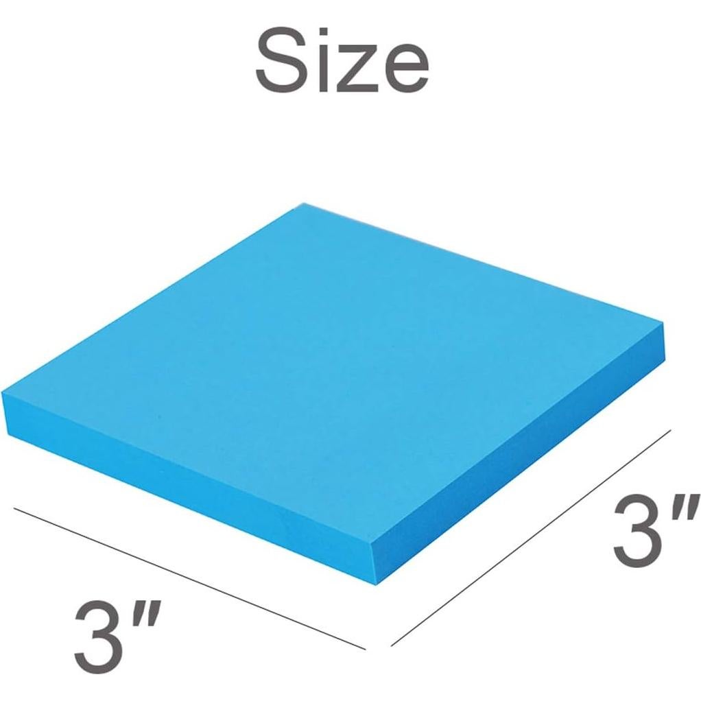 Notas Adhesivas Vanpad 7.62x7.62 cm, 8 Colores Brillantes