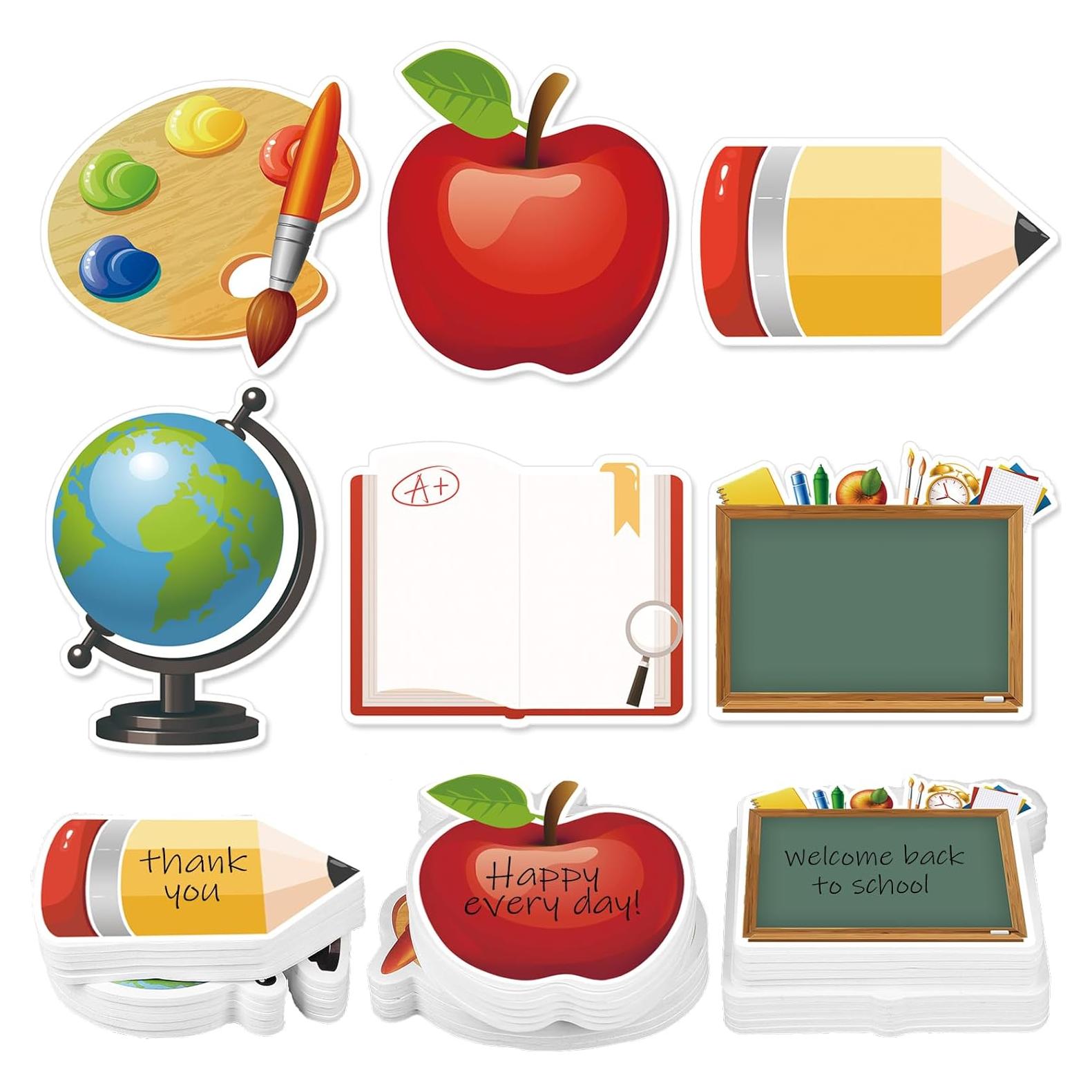 30 Notas Adhesivas Sereliy Regreso a Clases 600 Hojas