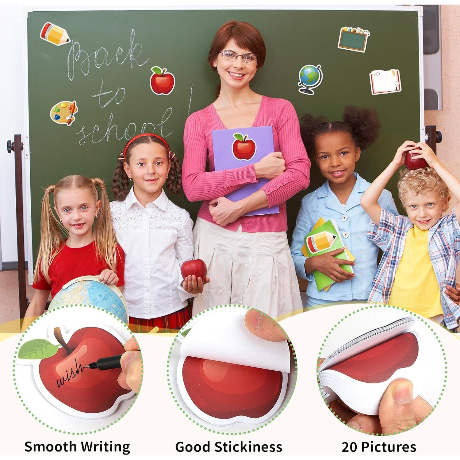 30 Notas Adhesivas Sereliy Regreso a Clases 600 Hojas