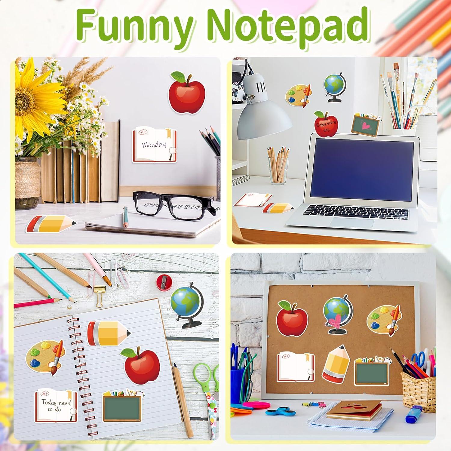 30 Notas Adhesivas Sereliy Regreso a Clases 600 Hojas