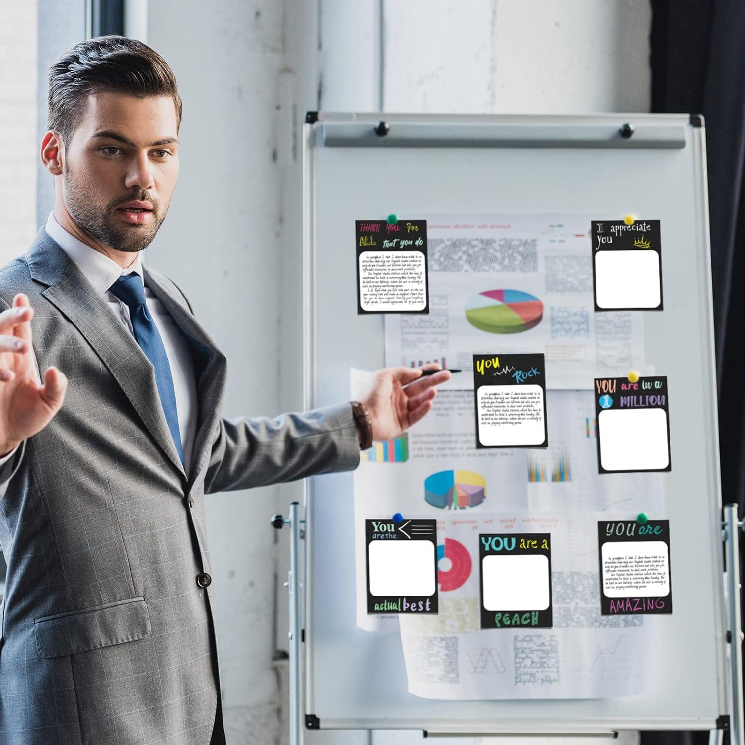 Notas Adhesivas Motivacionales Spakon 12 Pcs 7.6x10 cm