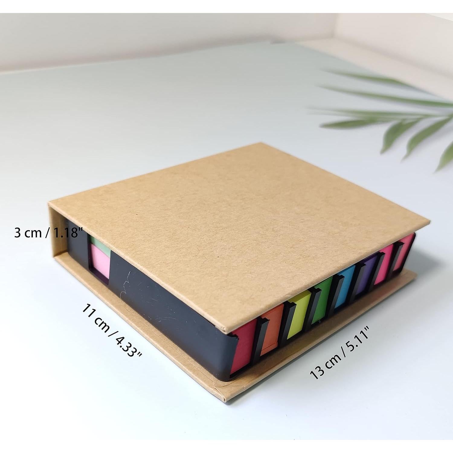 Combo de Banderas Adhesivas Flecha Multicolor BLUECC 2000 Pestañas