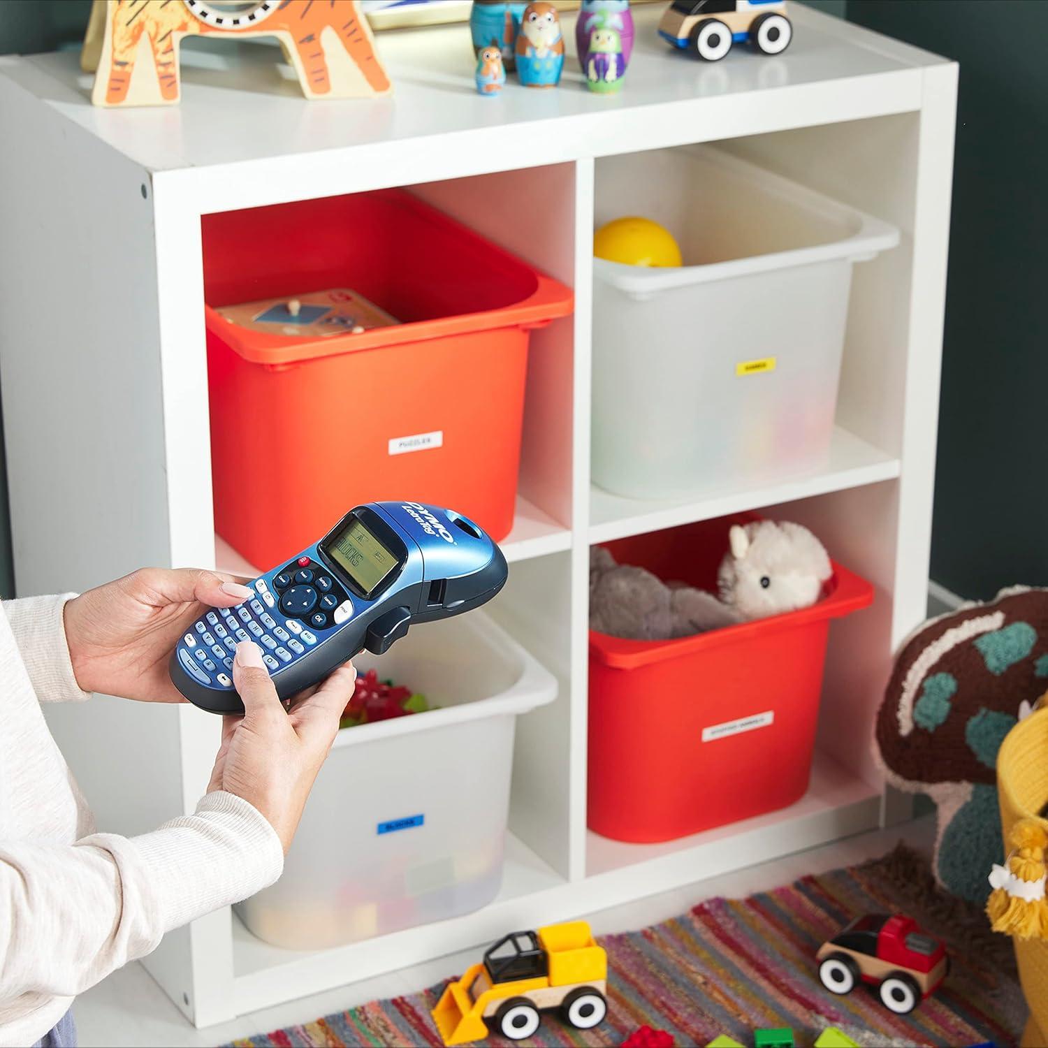 Cinta de Etiquetado DYMO LetraTag Transparente 1.27 cm x 3.66 m