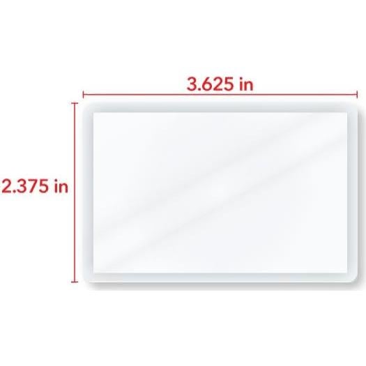 Fundas de Laminado TruLam 7 Mil 6.03x9.21 cm Esquinas Redondeadas