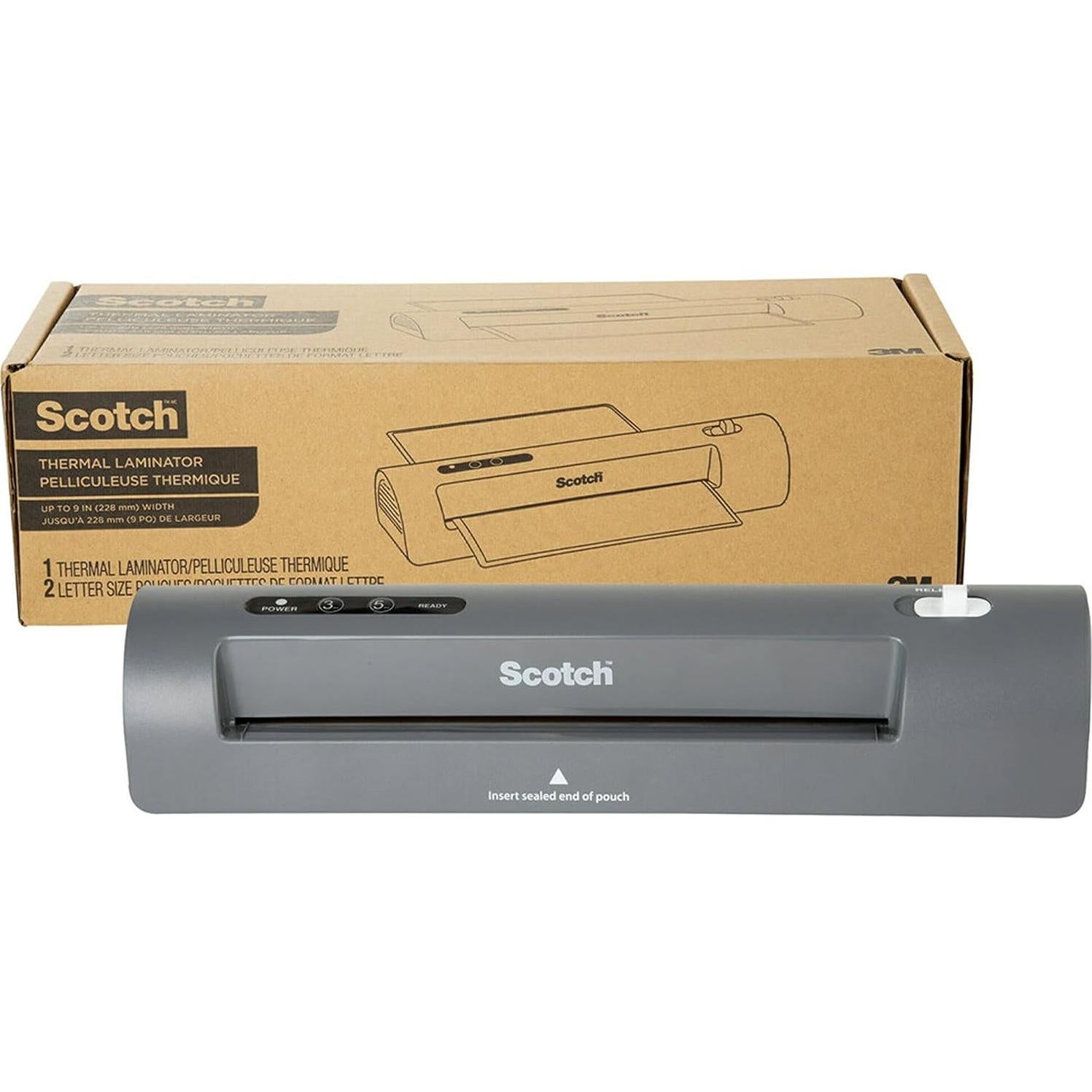 Bolsas de Laminado Térmico Scotch 200 Unidades 22.6x29 cm