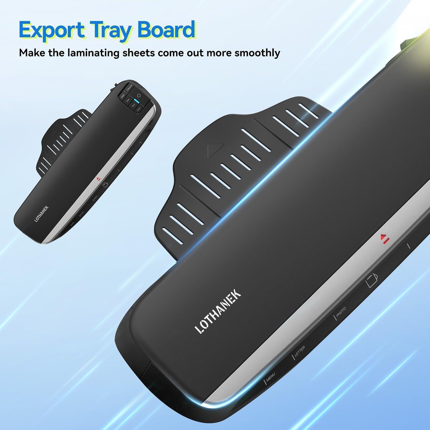 Laminadora A3 LOTHANEK G50 HD 4 Rodillos 60 Seg Calentamiento