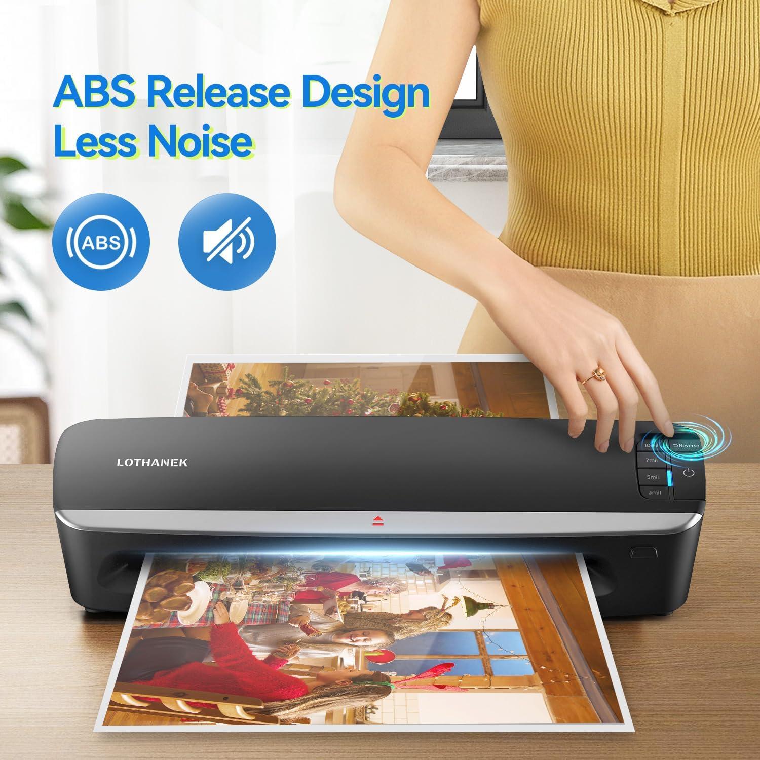 Laminadora A3 LOTHANEK G50 HD 4 Rodillos 60 Seg Calentamiento