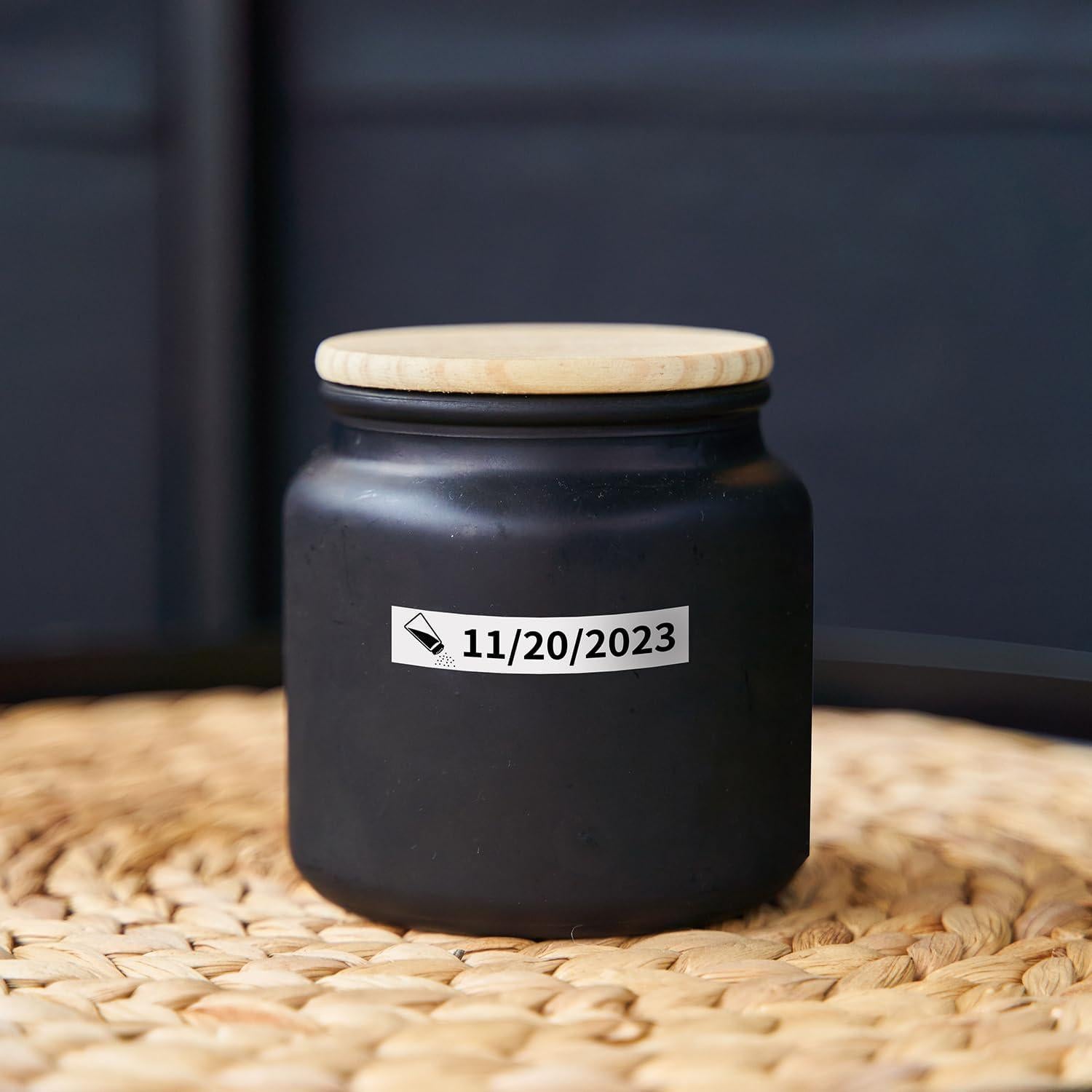 Paquete de 6 Cintas de Etiquetas COLORWING Dymo D1 12mm x 7m