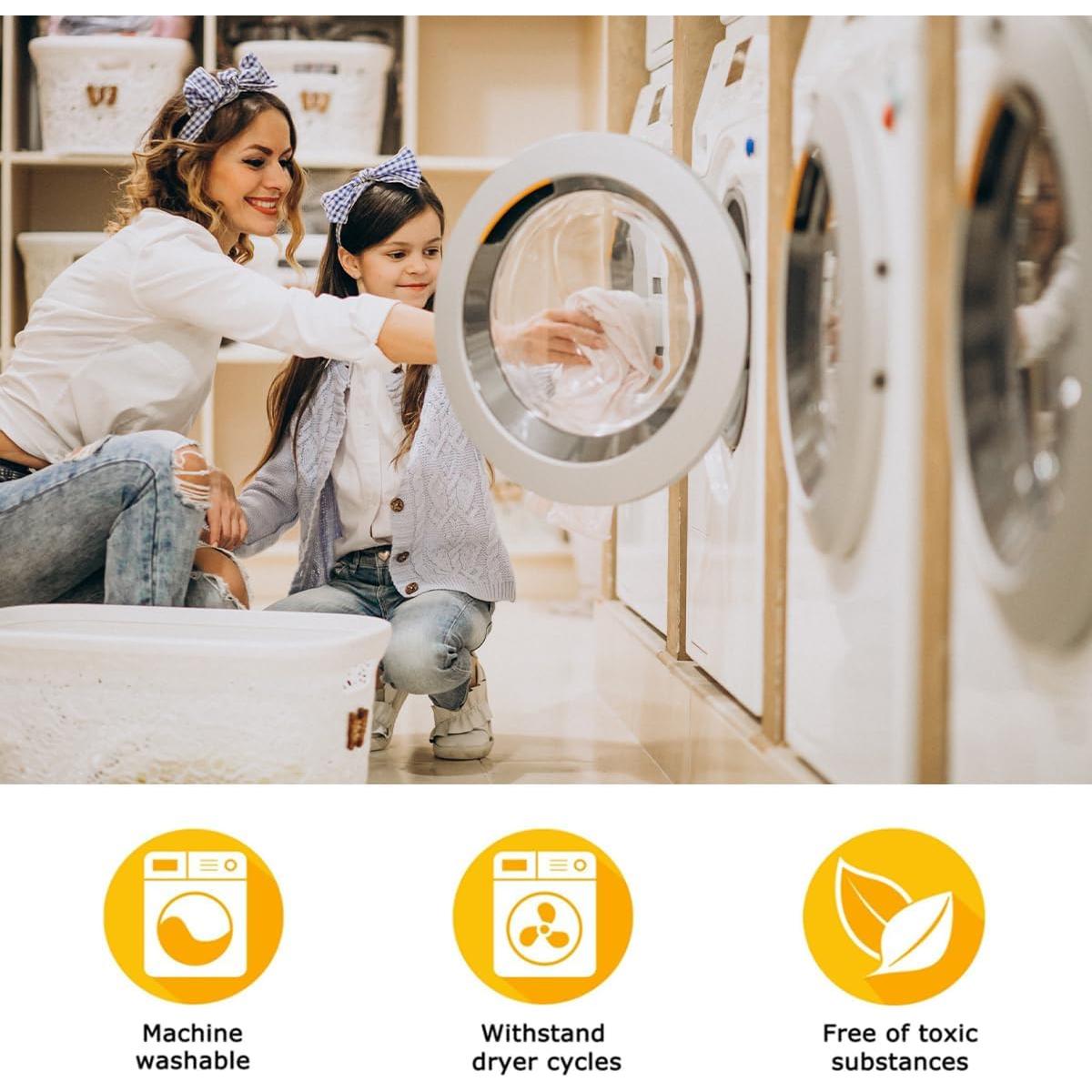 Cinta de Etiquetas de Planchar KINGDOM 3-Pack 12mm Negro sobre Blanco