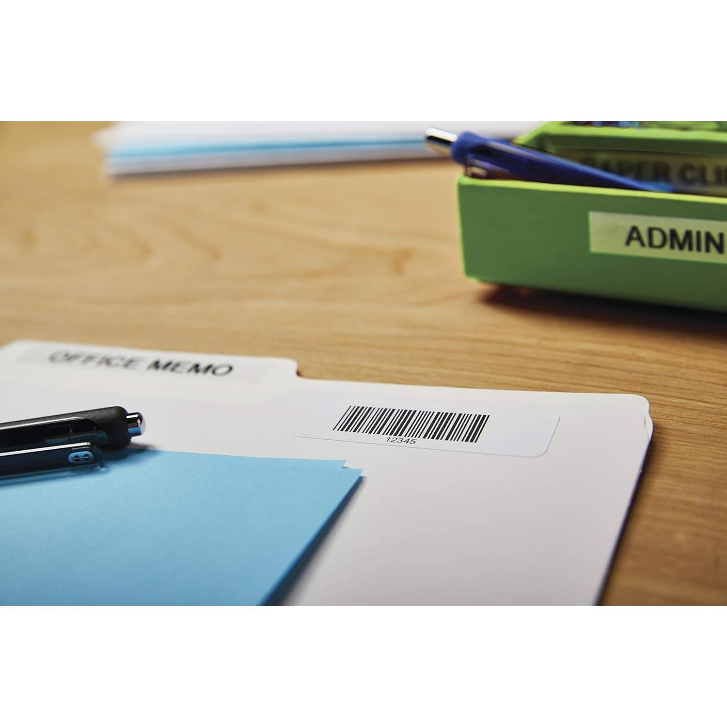 Etiquetas de Código de Barras DYMO 450 Blancas 1 Rollo 1.9x6.4cm