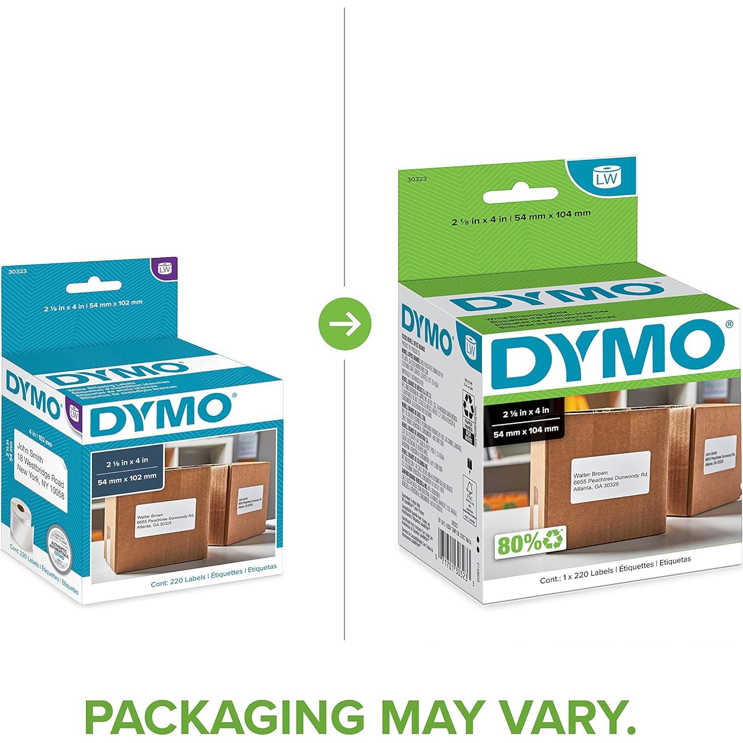 Etiquetas de Envío DYMO LW 5.4x10.2 cm 220 Unidades