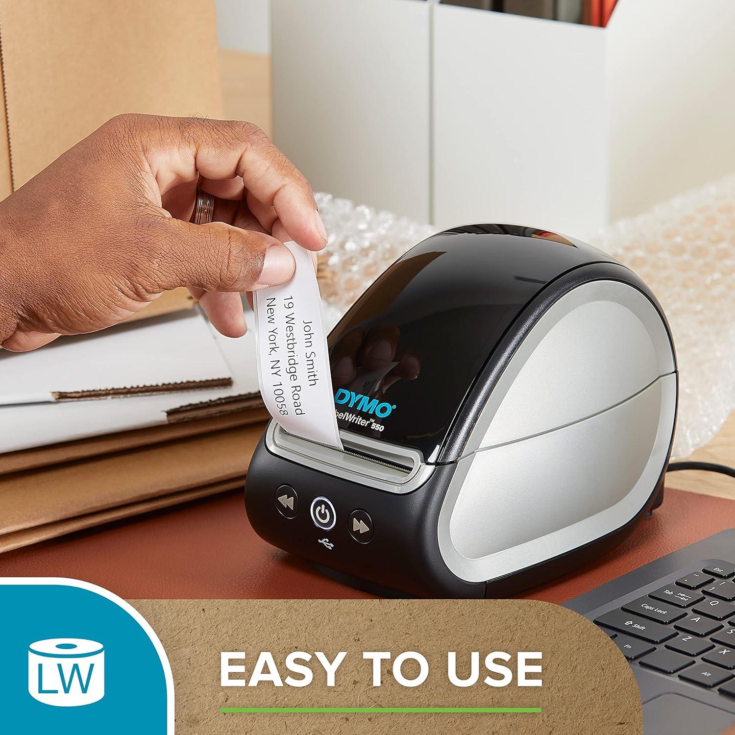 Etiquetas Duraderas DYMO LW 1" x 2-1/8" 160 Unidades