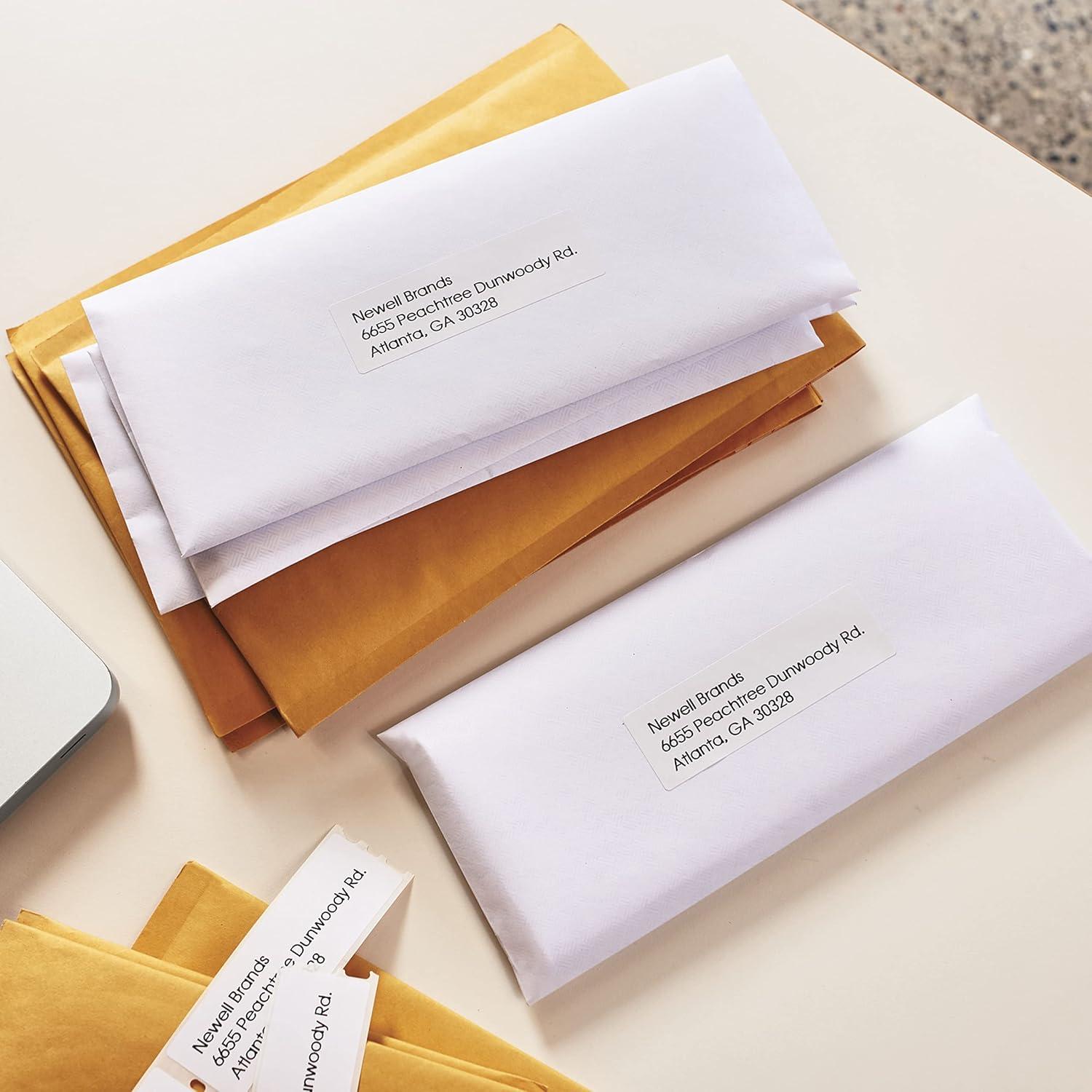 Etiquetas de Dirección DYMO LW Blancas 2.86x8.89 cm 12 Rollos