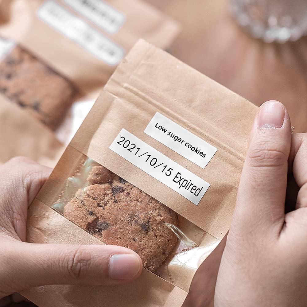 Paquete de 5 Etiquetas Térmicas Goknu P12 Compatibles DYMO