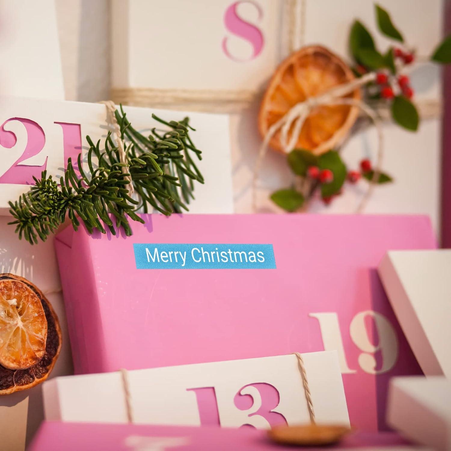 Paquete de 6 Cintas de Etiquetas Dymo D1 12mm Lonitul Brillantes