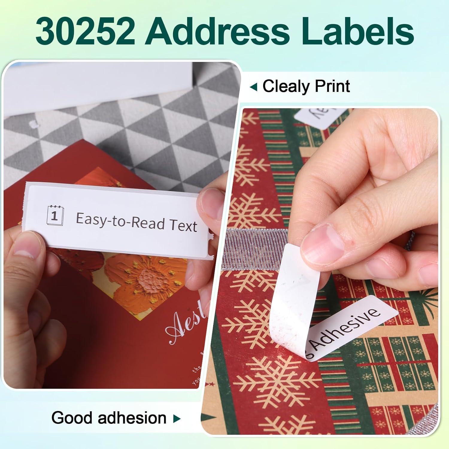 Etiquetas Dymo 30252 Labelife 1-1/8 x 3-1/2" 3500 unidades