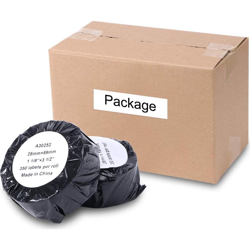 Etiquetas Dymo 30252 Labelife 1-1/8 x 3-1/2" 3500 unidades