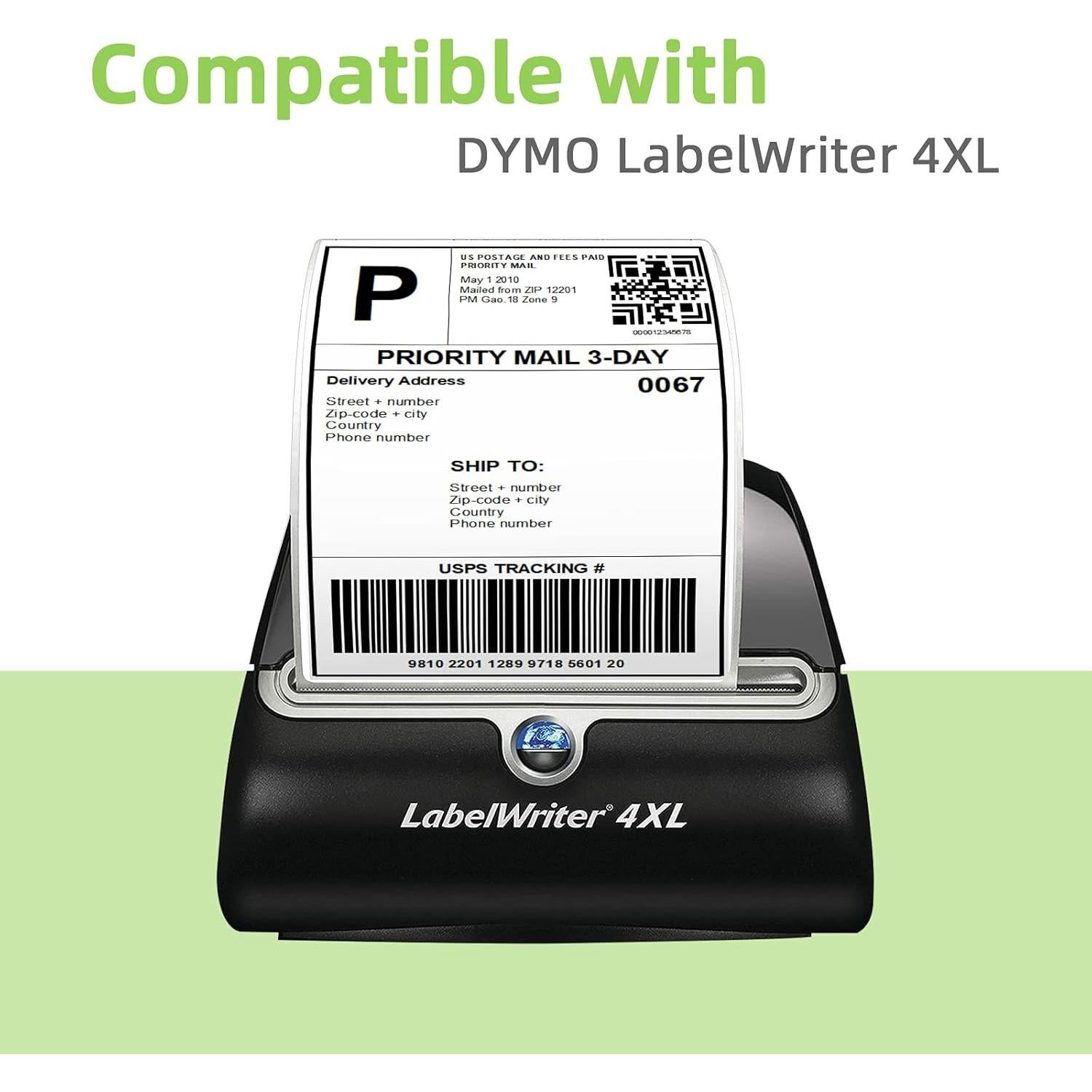 Etiquetas Térmicas Directas Anylabel 4"x6" 1320 Etiquetas