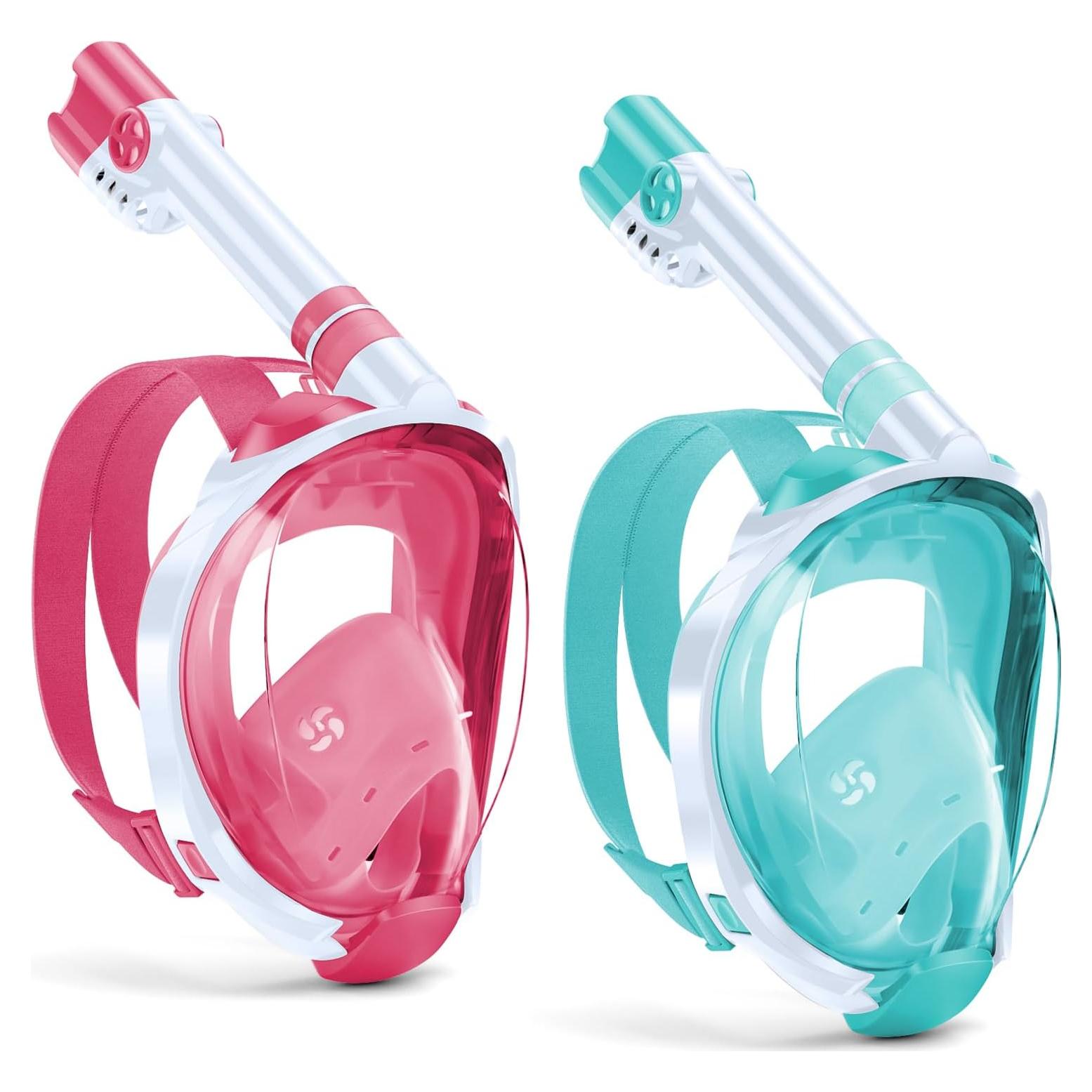 Máscara de Snorkel W WSTOO LGB 180° Antivaho y Segura