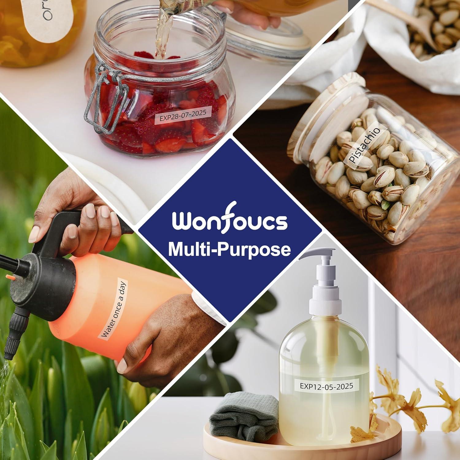 Cinta Transparente para Etiquetadora Dymo 12 mm x 3.96 m - 6 Pzas