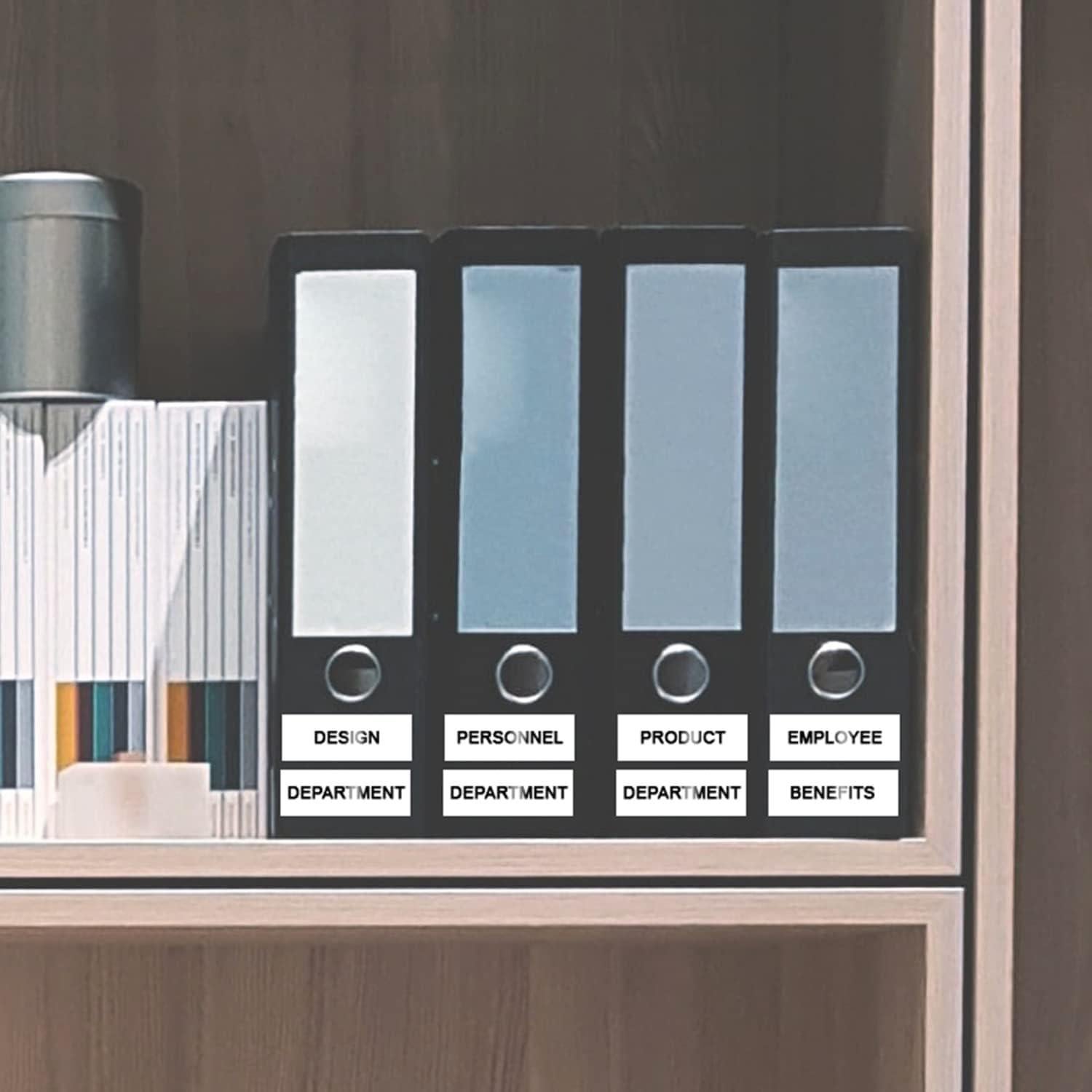 Cinta de Etiquetas Unismar D1 45803 19mm Negro sobre Blanco