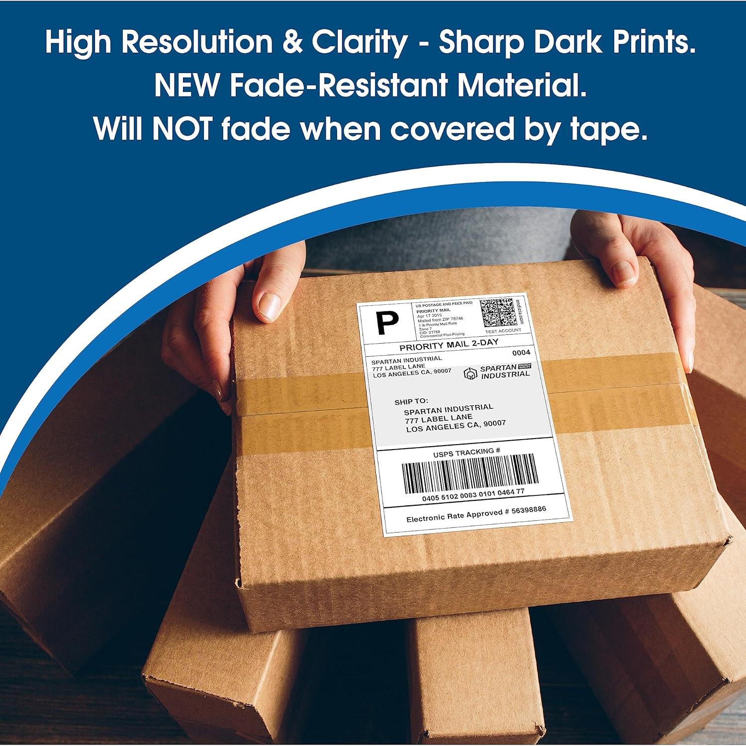 Spartan Industrial - Compatible Labels Replacement for DYMO 30256-2-5/16" X 4" Postage Shipping Labels (10 Pack)