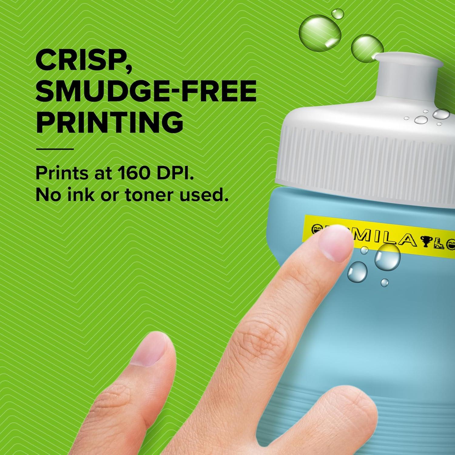 Etiquetas de Plástico DYMO LetraTag 12mm x 4m Amarillo