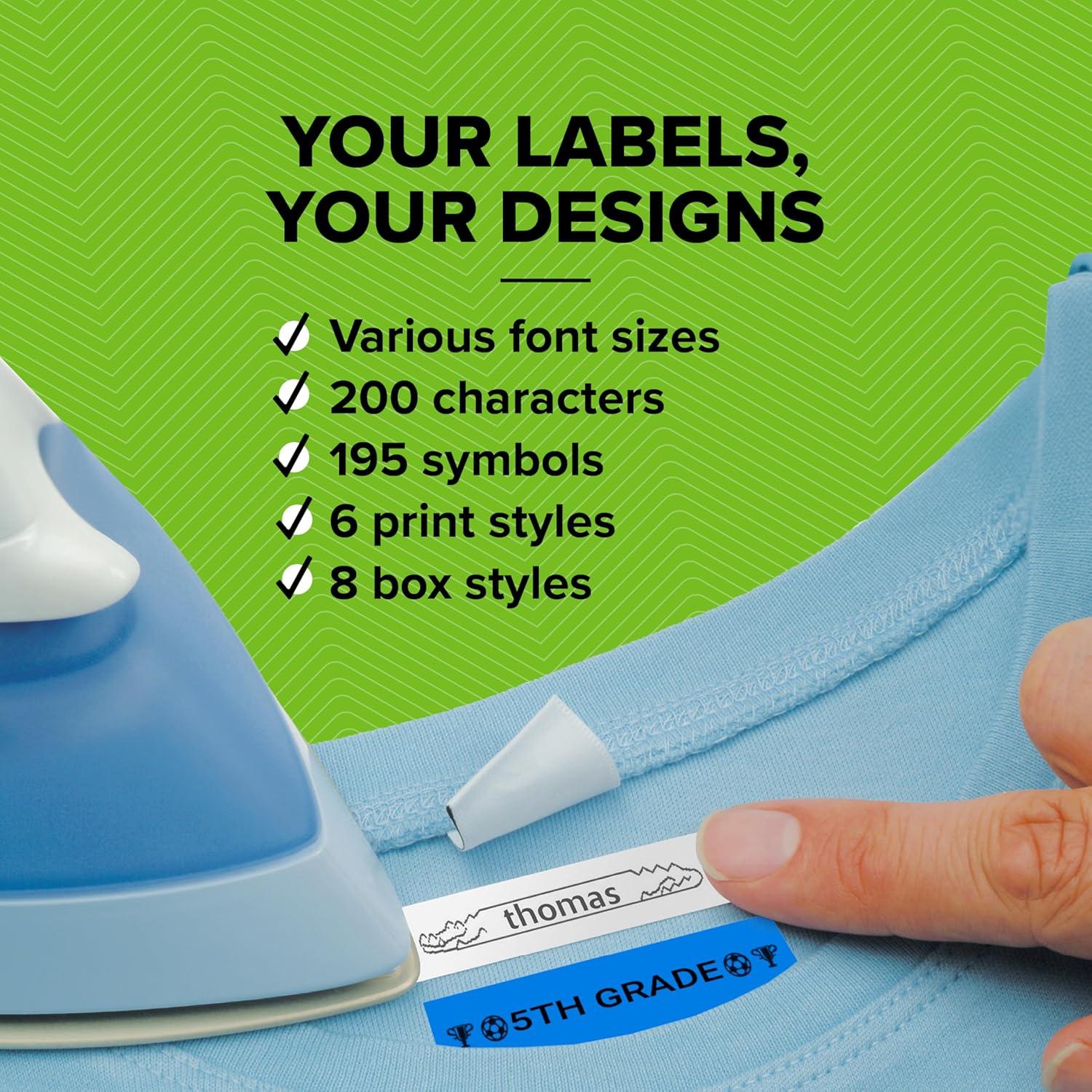 Etiquetas de Plástico DYMO LetraTag 12mm x 4m Amarillo