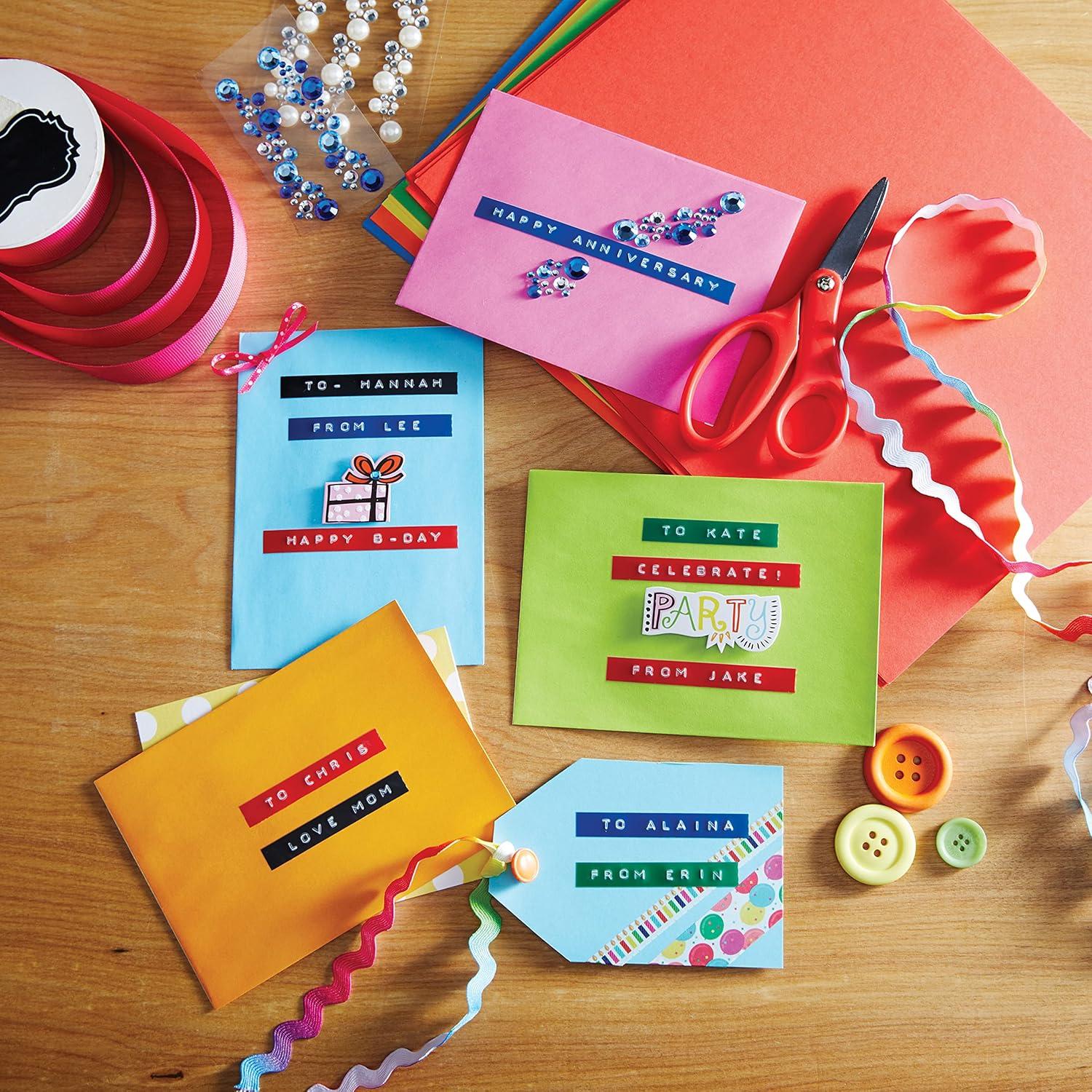 Etiquetadora de Embosado DYMO Omega con 3 Cintas de Etiquetas