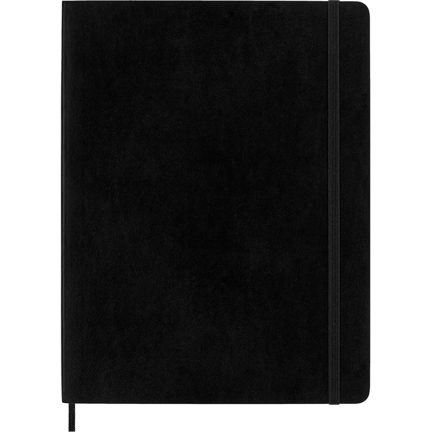 Cuaderno Moleskine Clásico XL Negro Rayado 192 Páginas