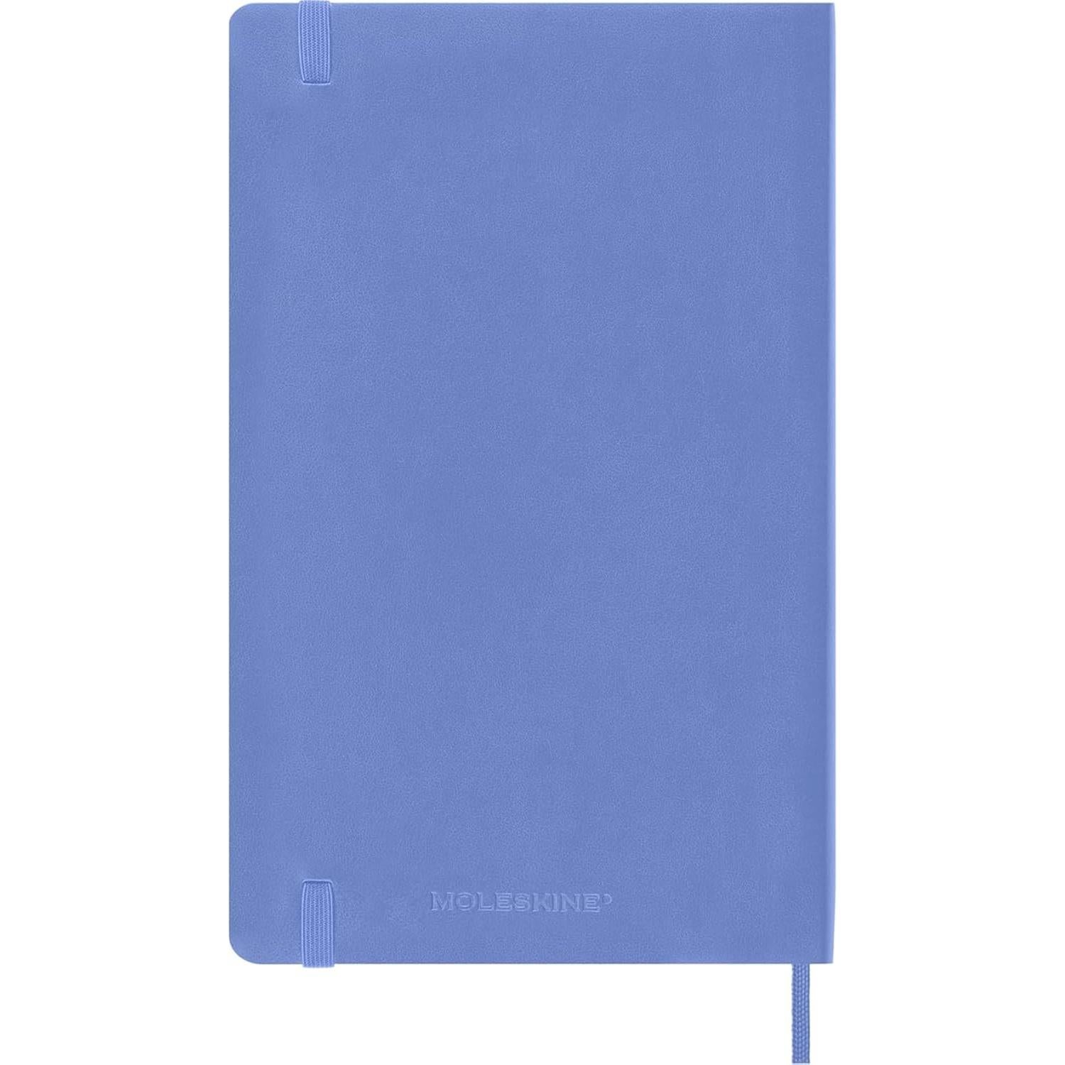 Cuaderno Moleskine Clásico Grande Rayado Azul 192 Páginas