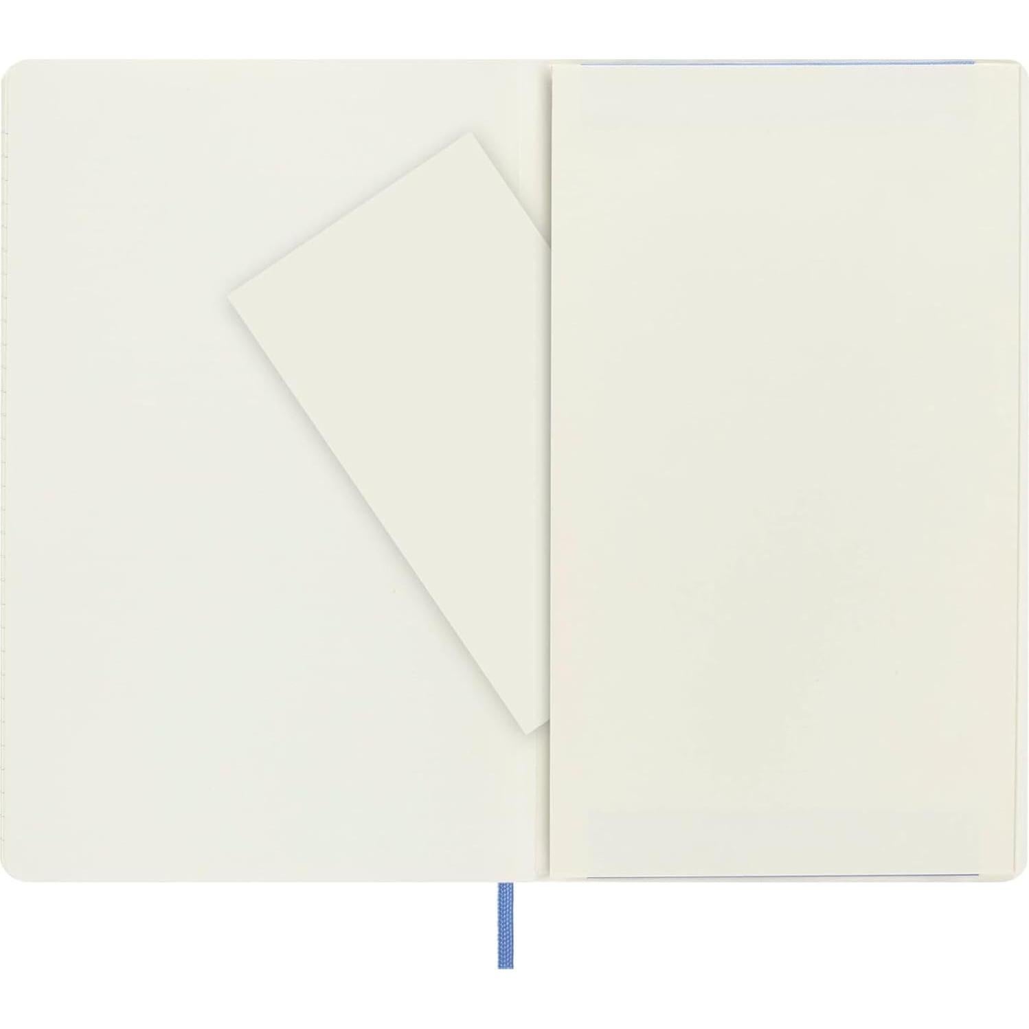 Cuaderno Moleskine Clásico Grande Rayado Azul 192 Páginas