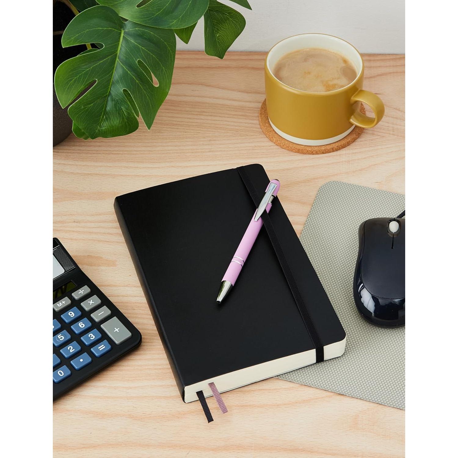 Cuaderno Moleskine Clásico Expandido Tapa Blanda Negro 400 Páginas